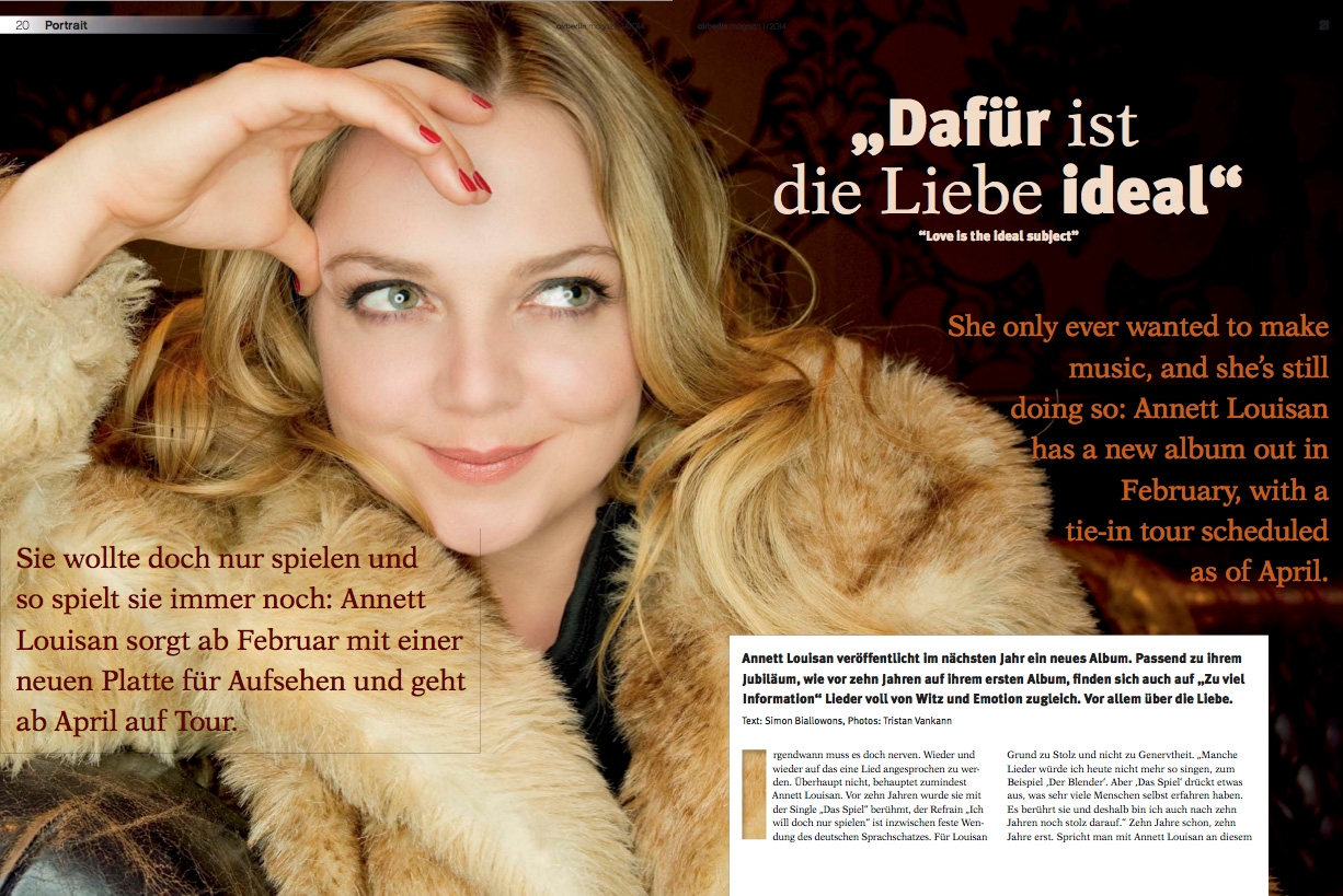 air berlin magazin, titel 1/2014