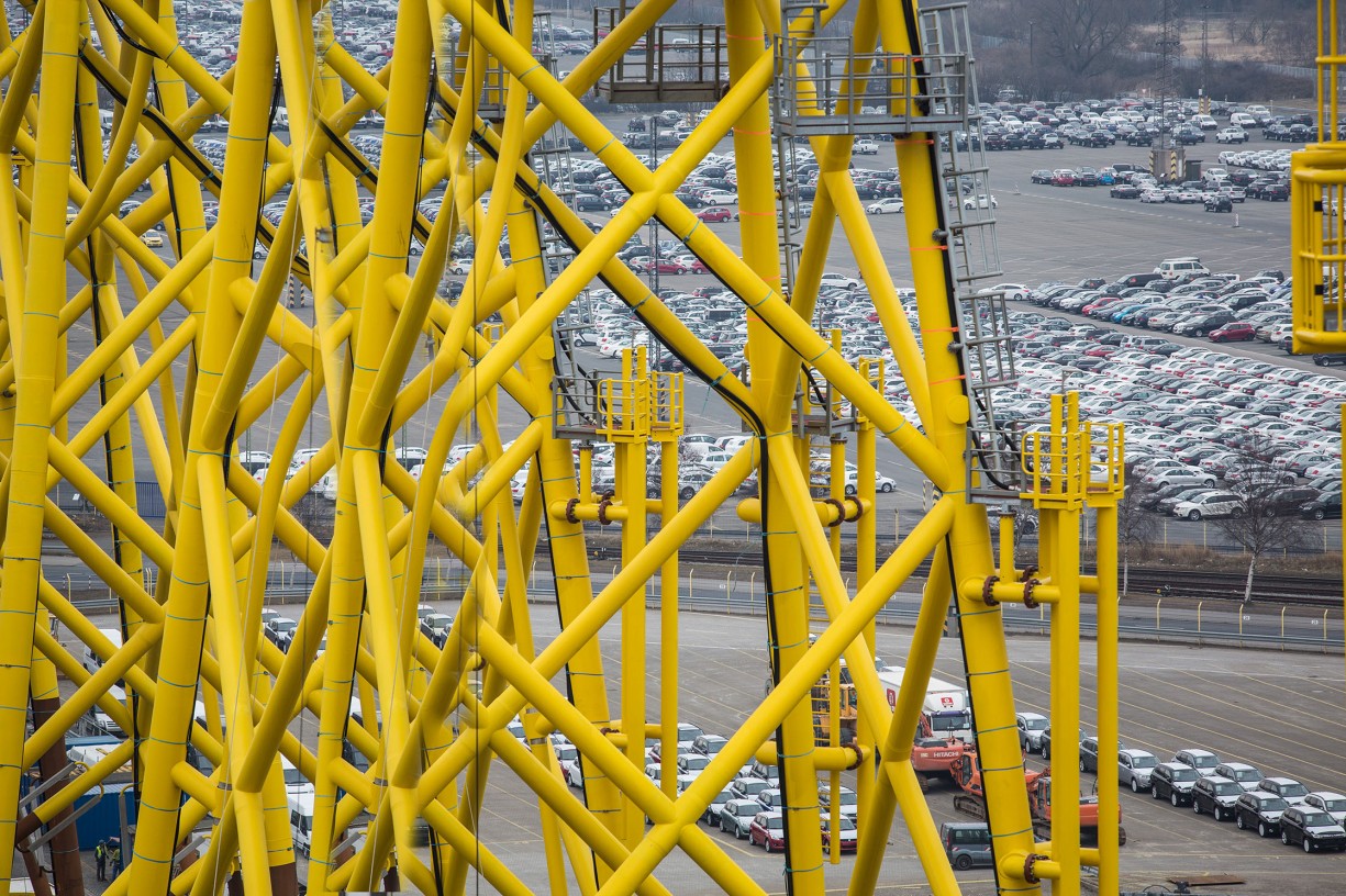 autoverladung in bremerhaven, für blg 2018